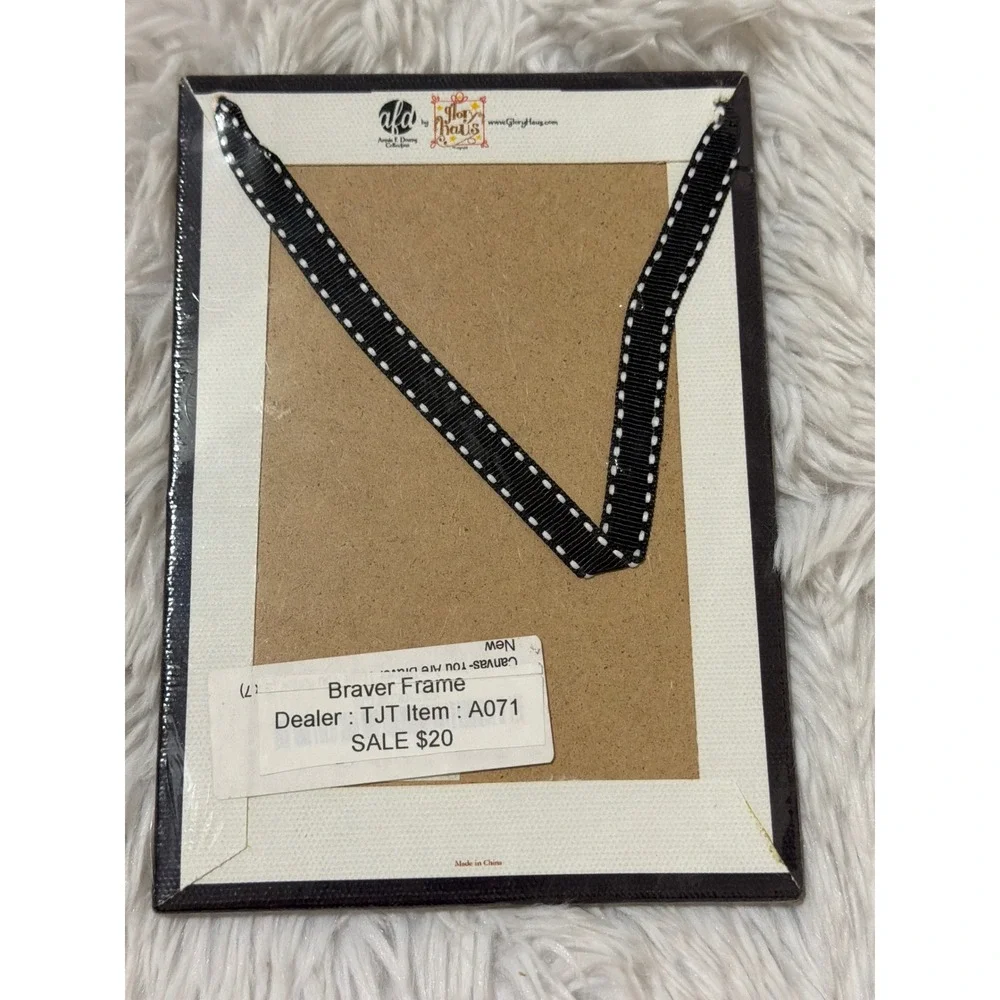 Glory Haus Annie‎ F Downs Collection You Are Braver Than You Know Canvas Art NEW